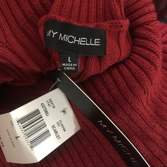 My Michelle women’s dress size L sweater knit NWT - Picture 8 of 8